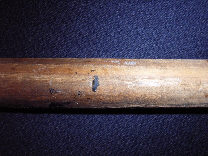 Bastone dopo il restauro